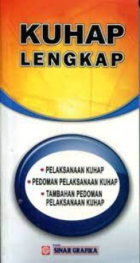 Image of KUHAP LENGKAP